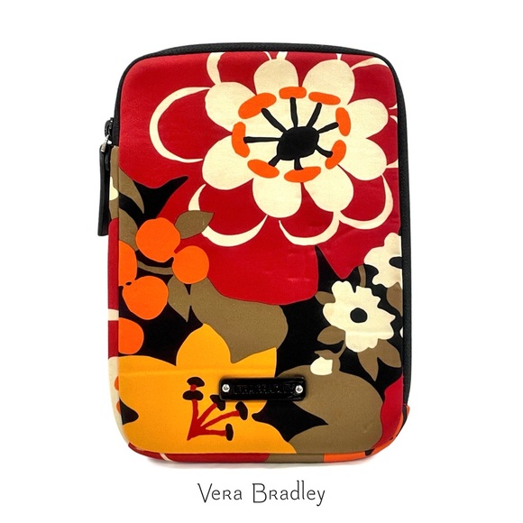 VERA BRADLEY Bittersweet Neoprene Tablet Sleeve for iPad Mini, Kindle, e-Readers - Picture 1 of 11